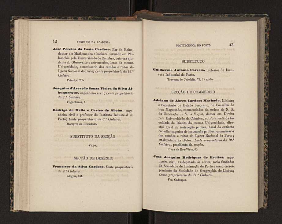 Annuario da Academia Polytechnica do Porto. A. 5 (1881-1882) / Ex. 2 25