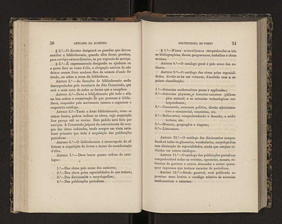 Annuario da Academia Polytechnica do Porto. A. 5 (1881-1882) / Ex. 2 29