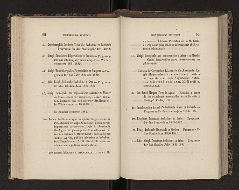 Annuario da Academia Polytechnica do Porto. A. 5 (1881-1882) / Ex. 2 35