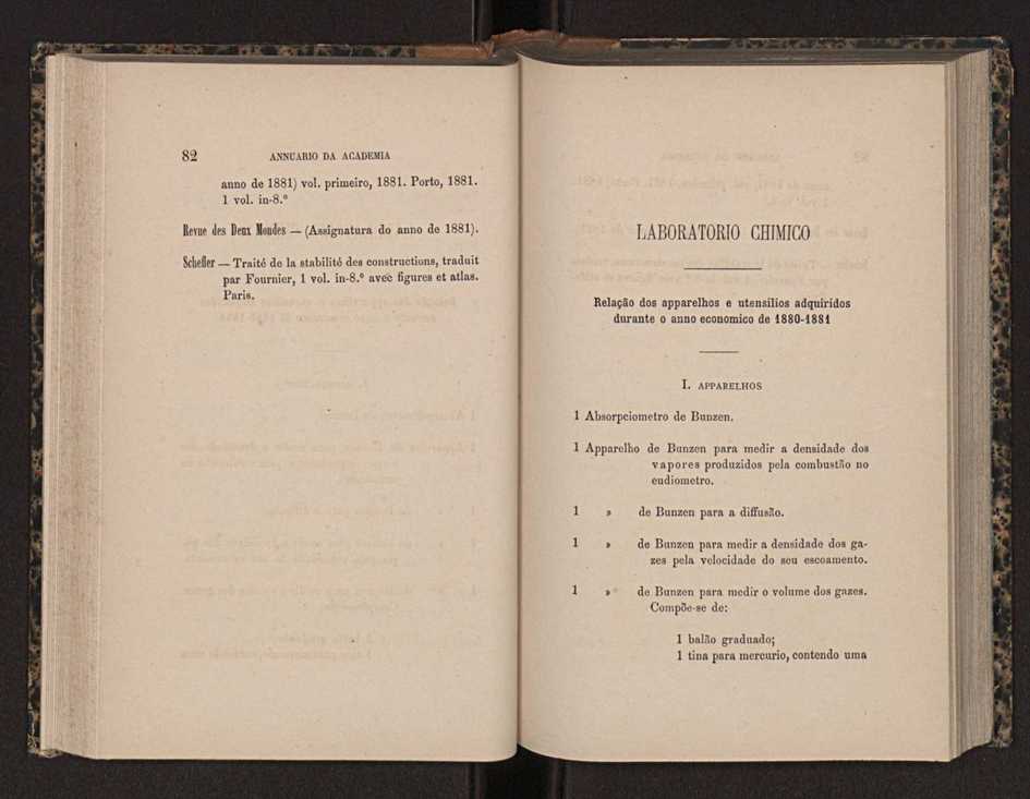 Annuario da Academia Polytechnica do Porto. A. 5 (1881-1882) / Ex. 2 45
