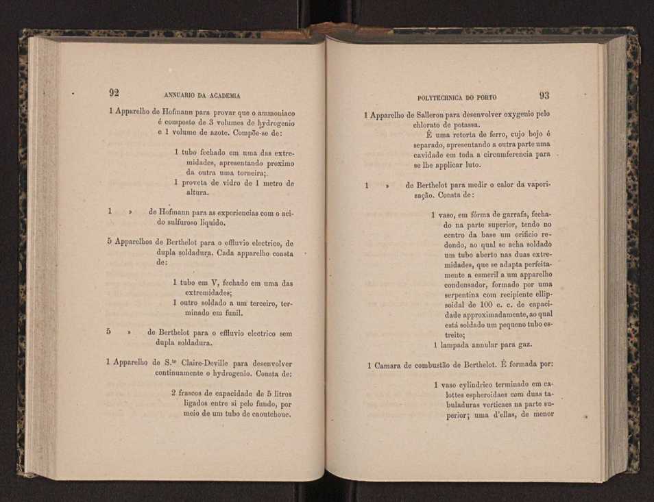 Annuario da Academia Polytechnica do Porto. A. 5 (1881-1882) / Ex. 2 50