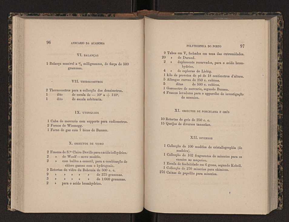 Annuario da Academia Polytechnica do Porto. A. 5 (1881-1882) / Ex. 2 52