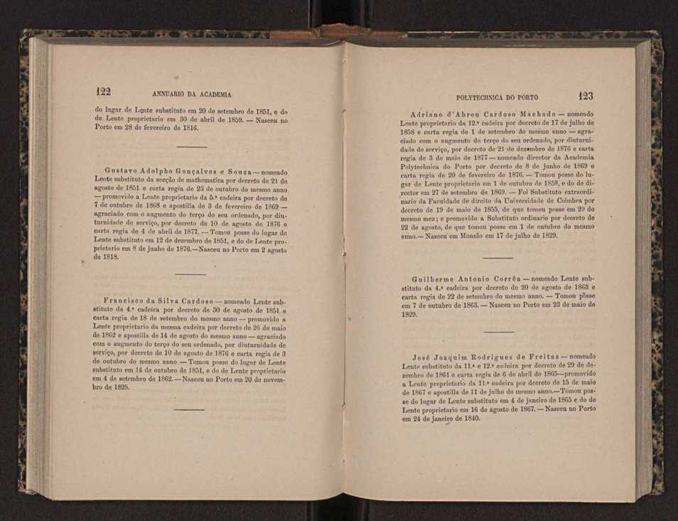 Annuario da Academia Polytechnica do Porto. A. 5 (1881-1882) / Ex. 2 65