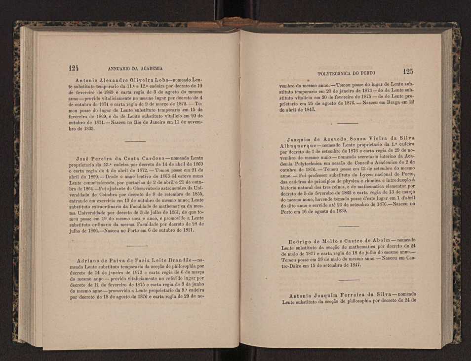 Annuario da Academia Polytechnica do Porto. A. 5 (1881-1882) / Ex. 2 66