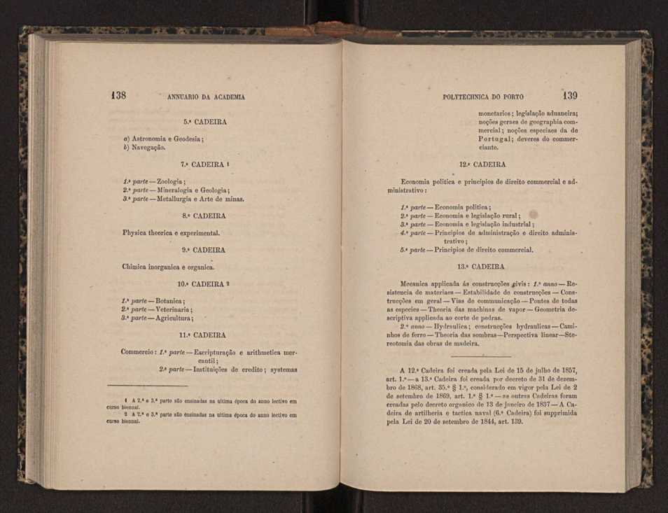Annuario da Academia Polytechnica do Porto. A. 5 (1881-1882) / Ex. 2 73