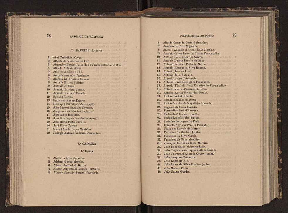 Annuario da Academia Polytechnica do Porto. A. 6 (1882-1883) / Ex. 2 44