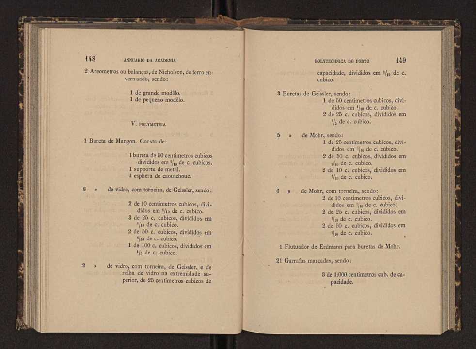 Annuario da Academia Polytechnica do Porto. A. 6 (1882-1883) / Ex. 2 79