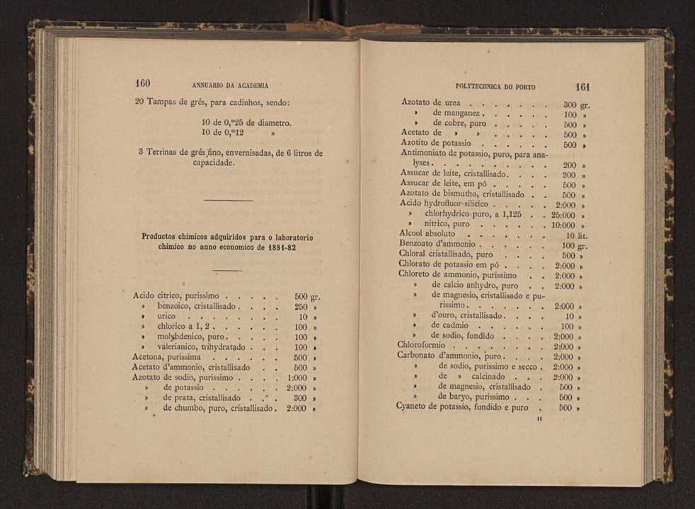 Annuario da Academia Polytechnica do Porto. A. 6 (1882-1883) / Ex. 2 85