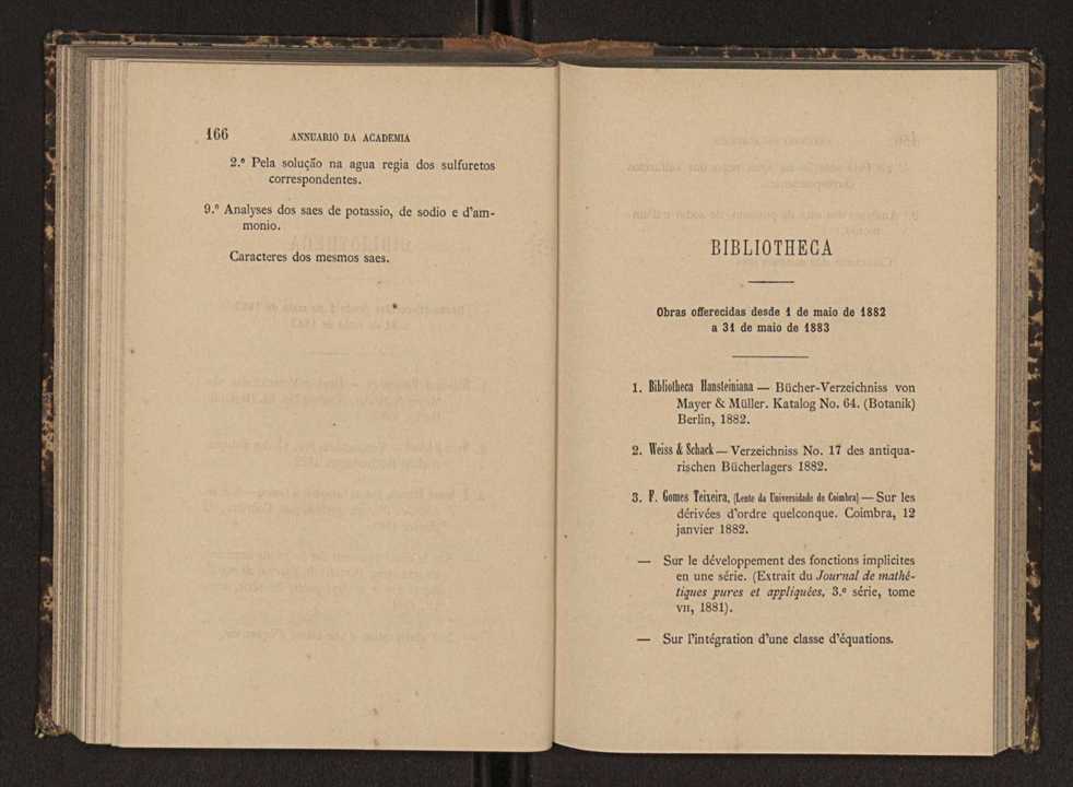 Annuario da Academia Polytechnica do Porto. A. 6 (1882-1883) / Ex. 2 88
