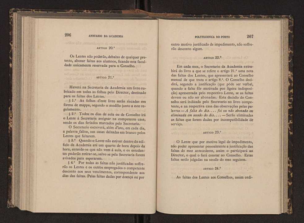 Annuario da Academia Polytechnica do Porto. A. 6 (1882-1883) / Ex. 2 108