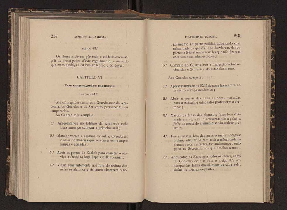 Annuario da Academia Polytechnica do Porto. A. 6 (1882-1883) / Ex. 2 112