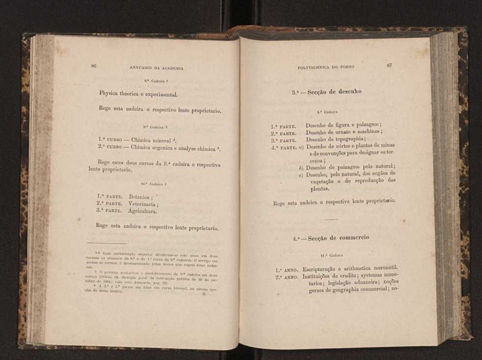 Annuario da Academia Polytechnica do Porto. A. 7 (1883-1884) / Ex. 2 45