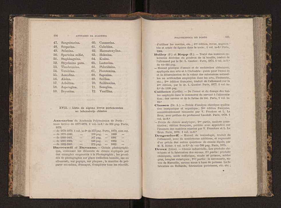 Annuario da Academia Polytechnica do Porto. A. 7 (1883-1884) / Ex. 2 99