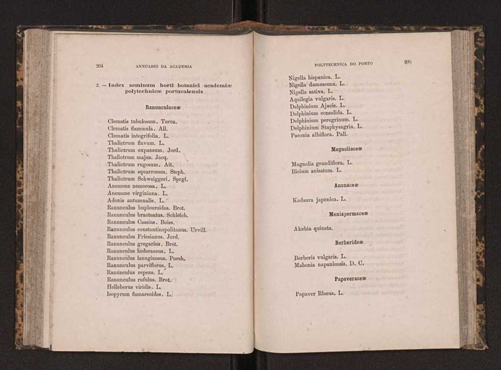 Annuario da Academia Polytechnica do Porto. A. 7 (1883-1884) / Ex. 2 104