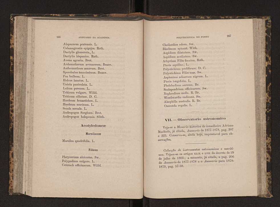 Annuario da Academia Polytechnica do Porto. A. 7 (1883-1884) / Ex. 2 125