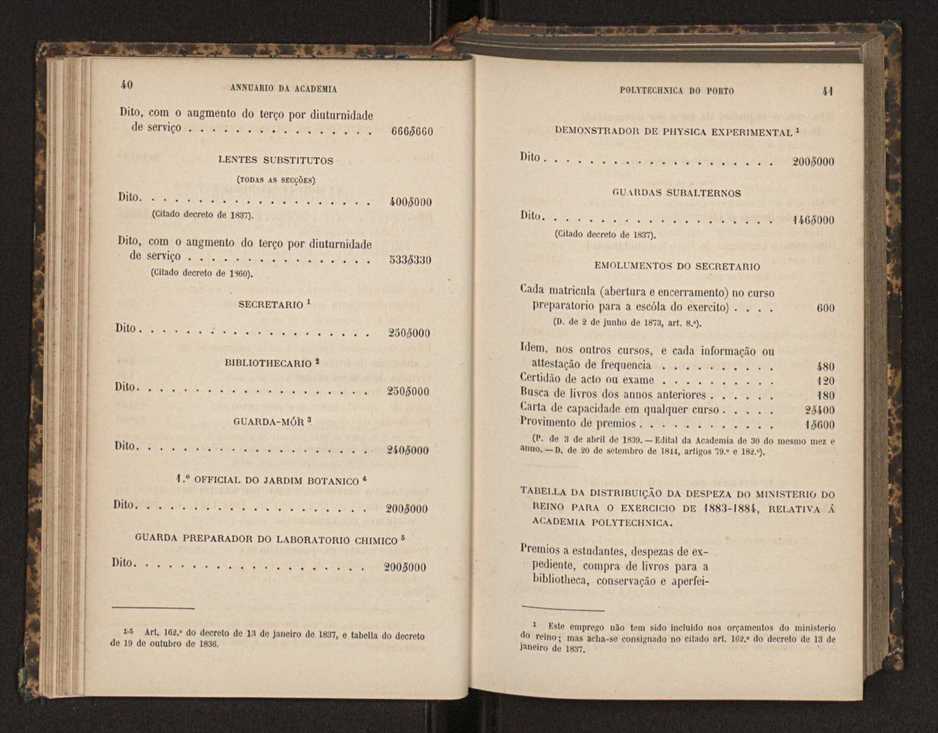 Annuario da Academia Polytechnica do Porto. A. 8 (1884-1885) / Ex. 2 23
