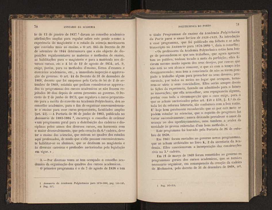 Annuario da Academia Polytechnica do Porto. A. 8 (1884-1885) / Ex. 2 38