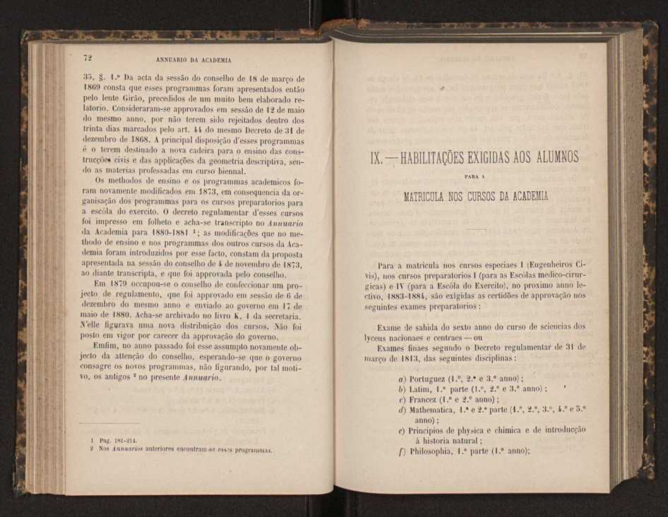 Annuario da Academia Polytechnica do Porto. A. 8 (1884-1885) / Ex. 2 39