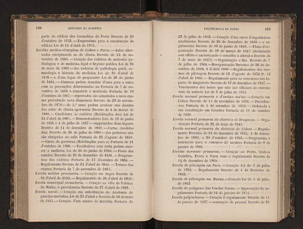 Annuario da Academia Polytechnica do Porto. A. 8 (1884-1885) / Ex. 2 87