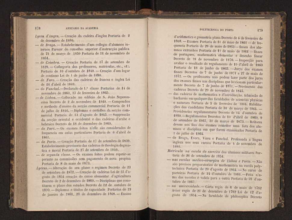 Annuario da Academia Polytechnica do Porto. A. 8 (1884-1885) / Ex. 2 92