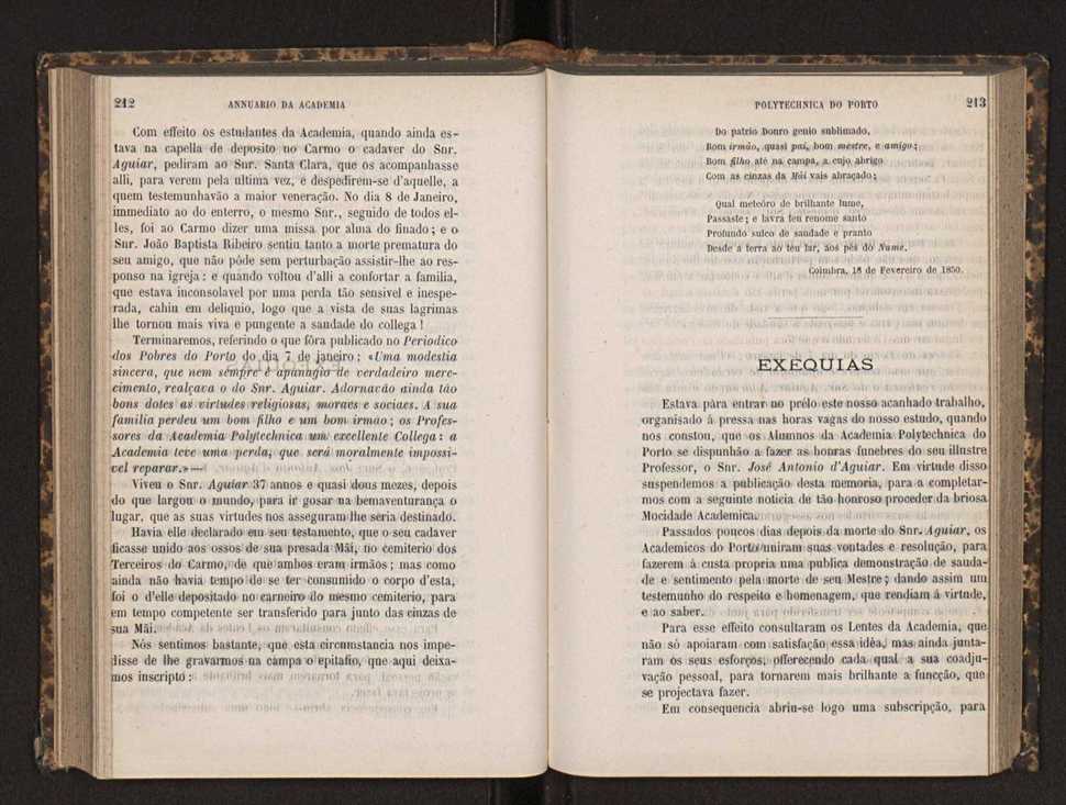 Annuario da Academia Polytechnica do Porto. A. 8 (1884-1885) / Ex. 2 110