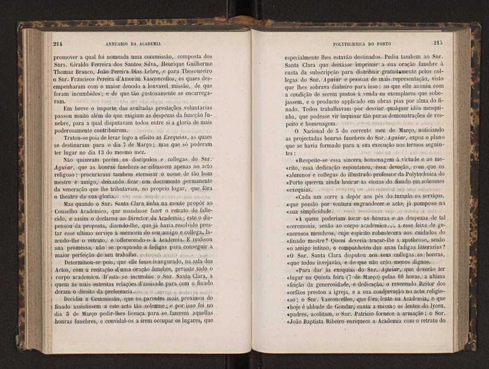 Annuario da Academia Polytechnica do Porto. A. 8 (1884-1885) / Ex. 2 111