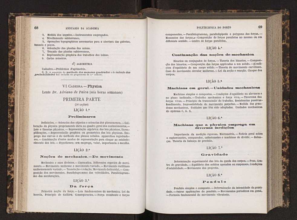Annuario da Academia Polytechnica do Porto. A. 9 (1885-1886) / Ex. 2 37