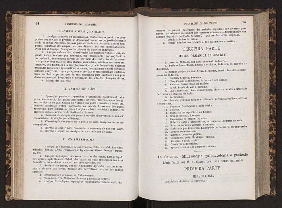 Annuario da Academia Polytechnica do Porto. A. 9 (1885-1886) / Ex. 2 50
