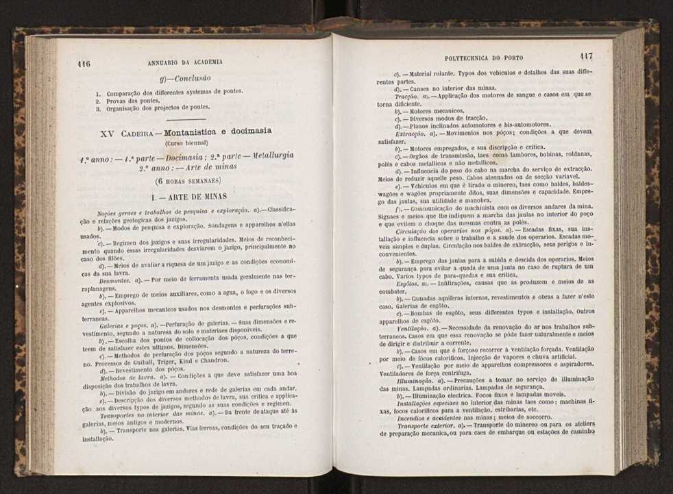 Annuario da Academia Polytechnica do Porto. A. 9 (1885-1886) / Ex. 2 61