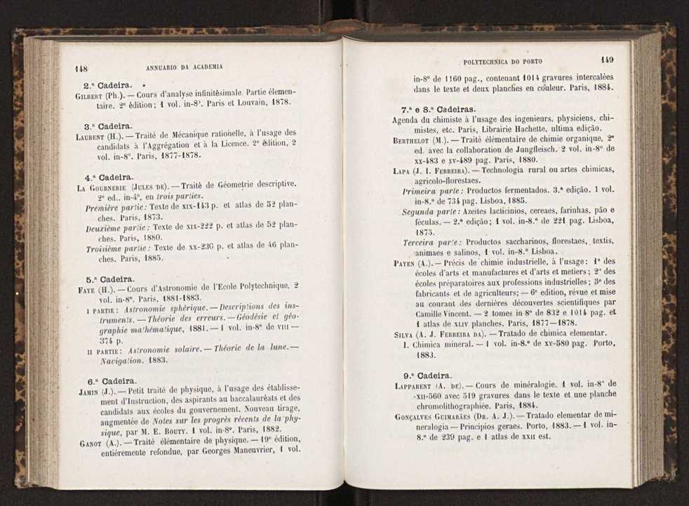 Annuario da Academia Polytechnica do Porto. A. 9 (1885-1886) / Ex. 2 77