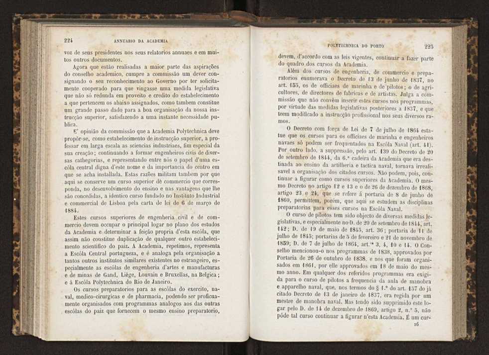 Annuario da Academia Polytechnica do Porto. A. 9 (1885-1886) / Ex. 2 115