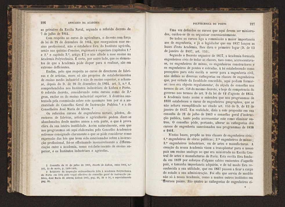 Annuario da Academia Polytechnica do Porto. A. 9 (1885-1886) / Ex. 2 116