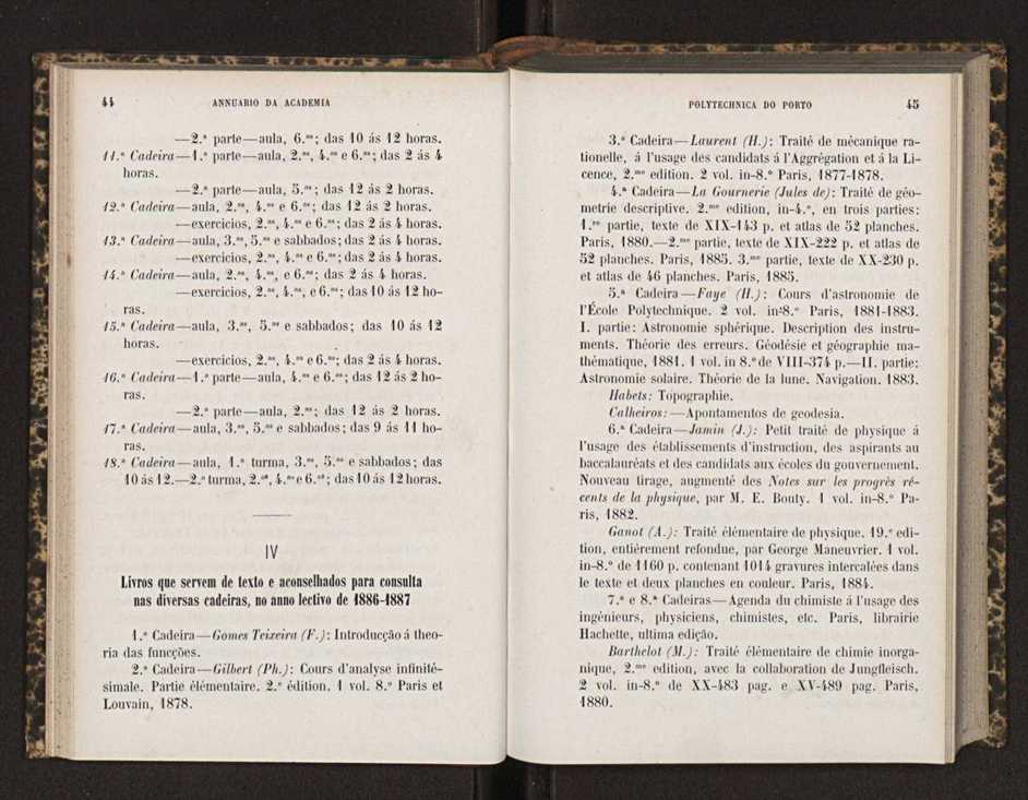 Annuario da Academia Polytechnica do Porto. A. 10 (1886-1887) / Ex. 2 25