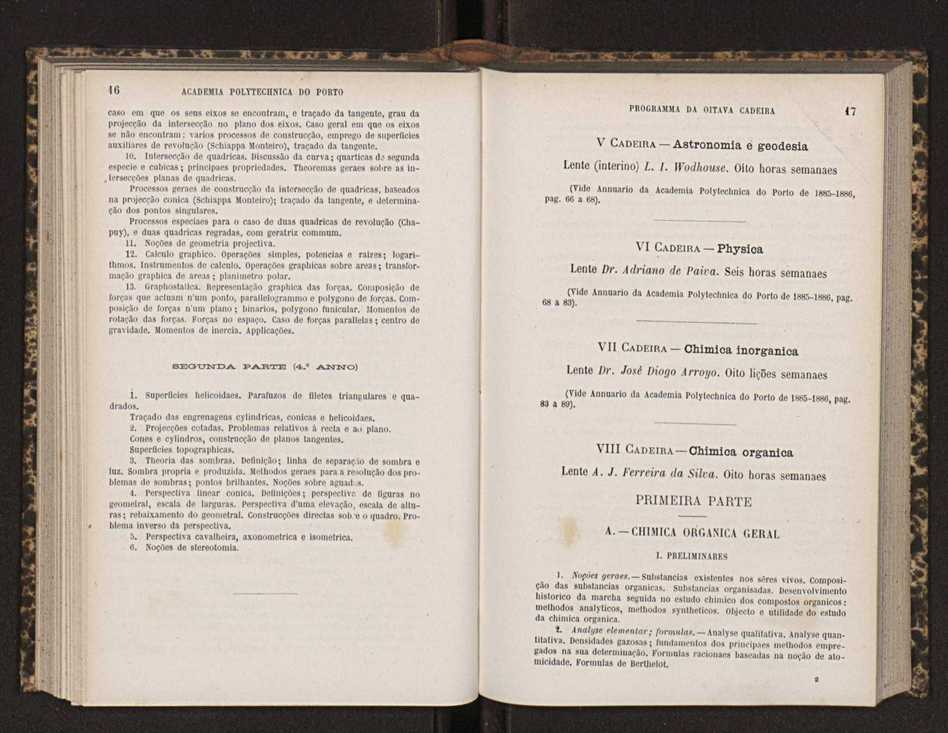 Annuario da Academia Polytechnica do Porto. A. 10 (1886-1887) / Ex. 2 71