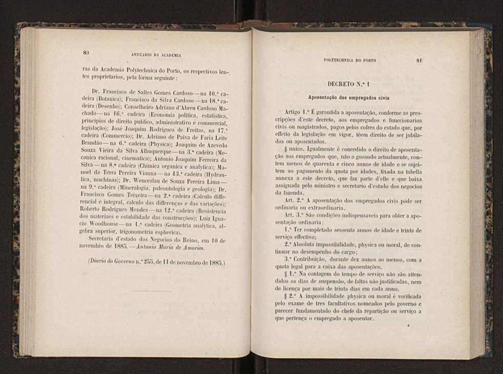 Annuario da Academia Polytechnica do Porto. A. 11 (1887-1888) / Ex. 2 43