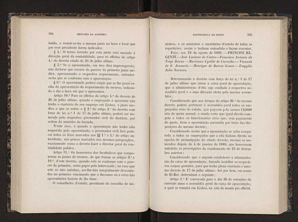 Annuario da Academia Polytechnica do Porto. A. 11 (1887-1888) / Ex. 2 55