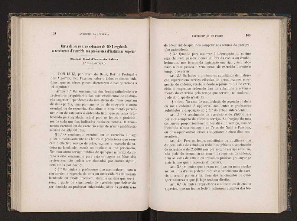 Annuario da Academia Polytechnica do Porto. A. 11 (1887-1888) / Ex. 2 57