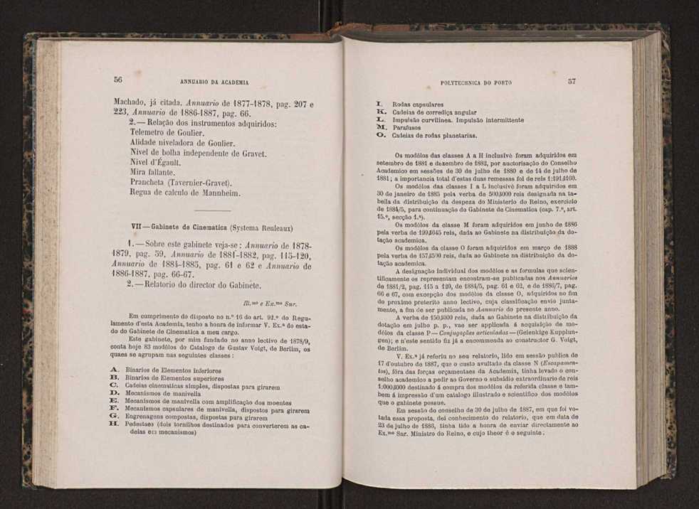 Annuario da Academia Polytechnica do Porto. A. 12 (1888-1889) / Ex. 2 30