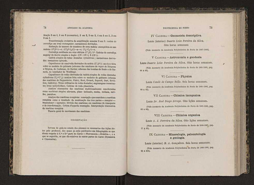 Annuario da Academia Polytechnica do Porto. A. 12 (1888-1889) / Ex. 2 39
