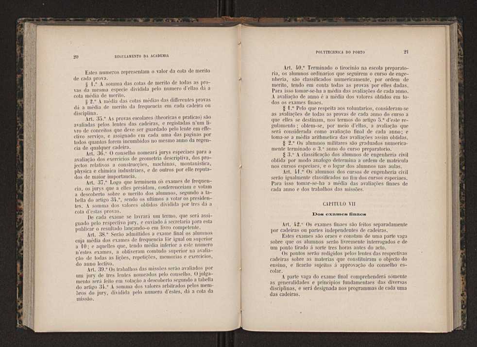 Annuario da Academia Polytechnica do Porto. A. 12 (1888-1889) / Ex. 2 65