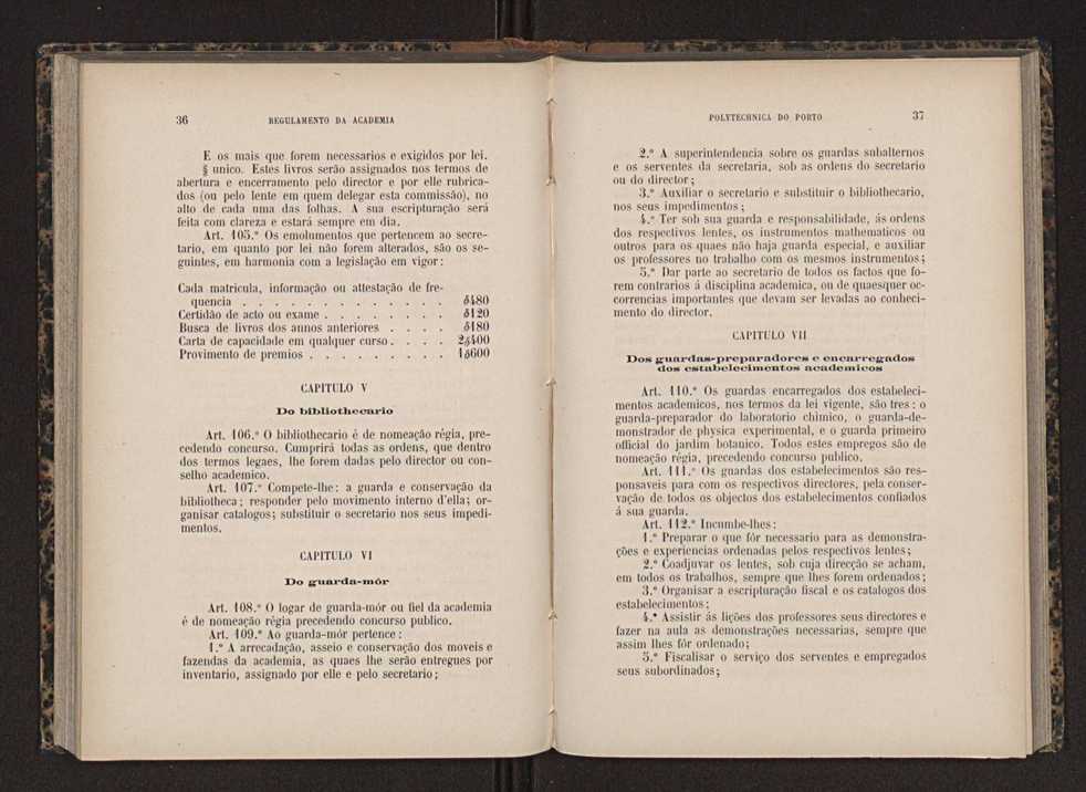 Annuario da Academia Polytechnica do Porto. A. 12 (1888-1889) / Ex. 2 73