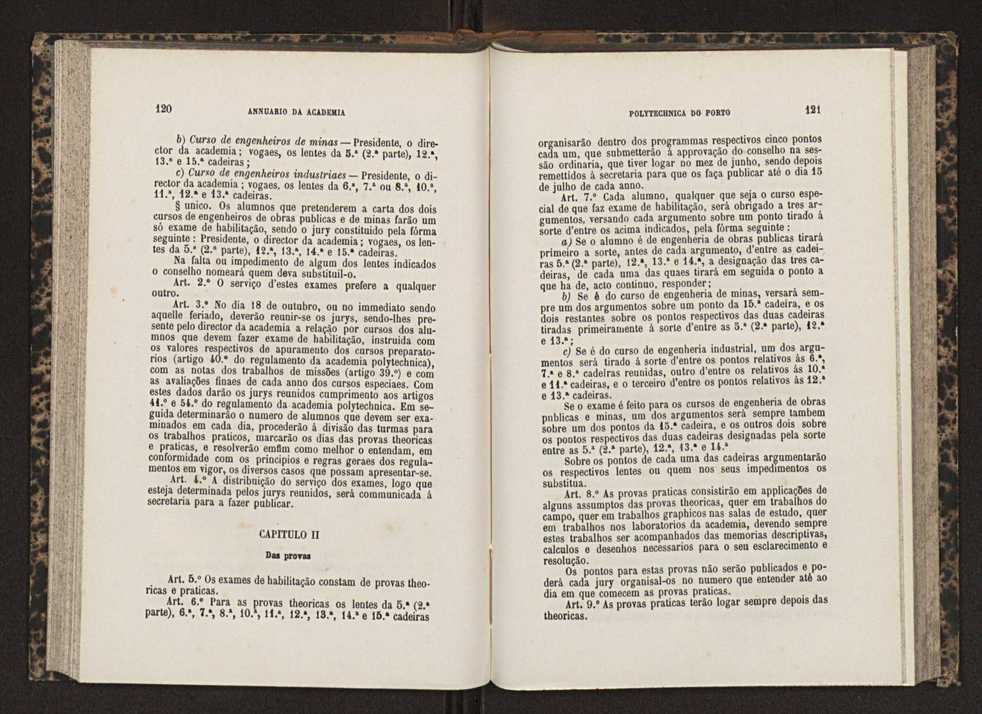 Annuario da Academia Polytechnica do Porto. A. 13 (1889-1890) / Ex. 2 64