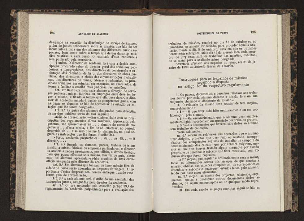 Annuario da Academia Polytechnica do Porto. A. 13 (1889-1890) / Ex. 2 66
