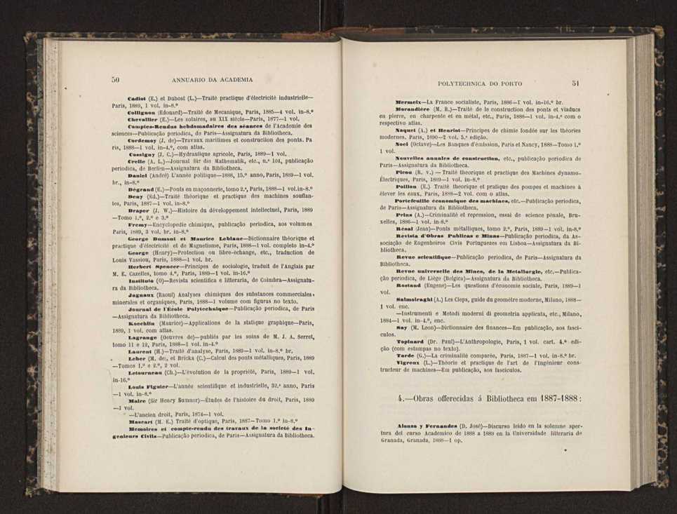 Annuario da Academia Polytechnica do Porto. A. 14 (1890-1891) / Ex. 2 29