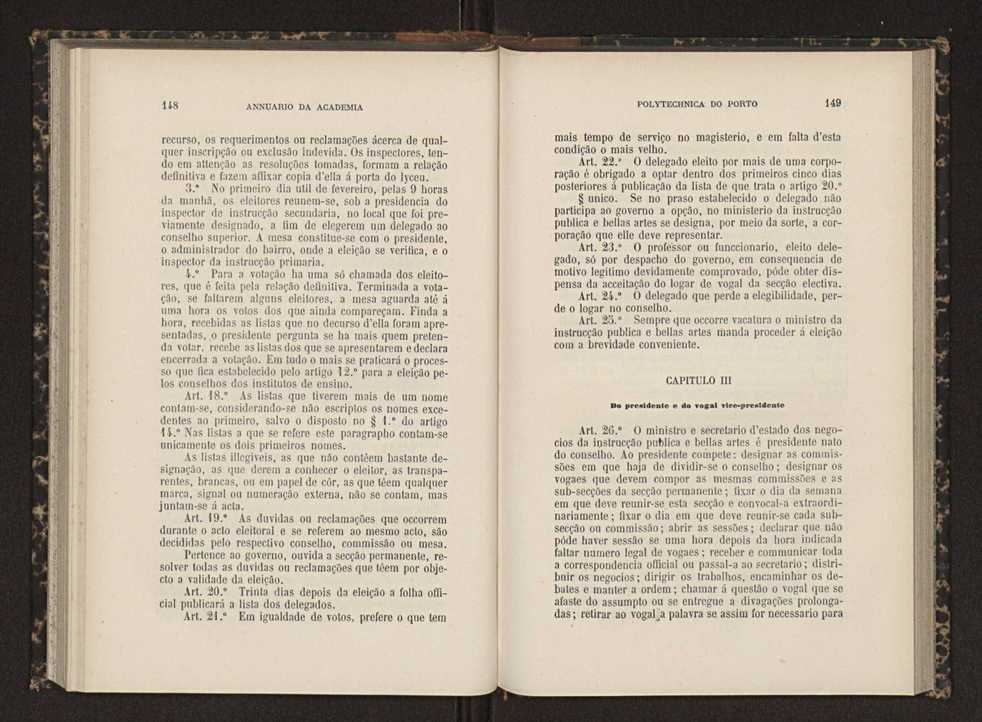 Annuario da Academia Polytechnica do Porto. A. 14 (1890-1891) / Ex. 2 79