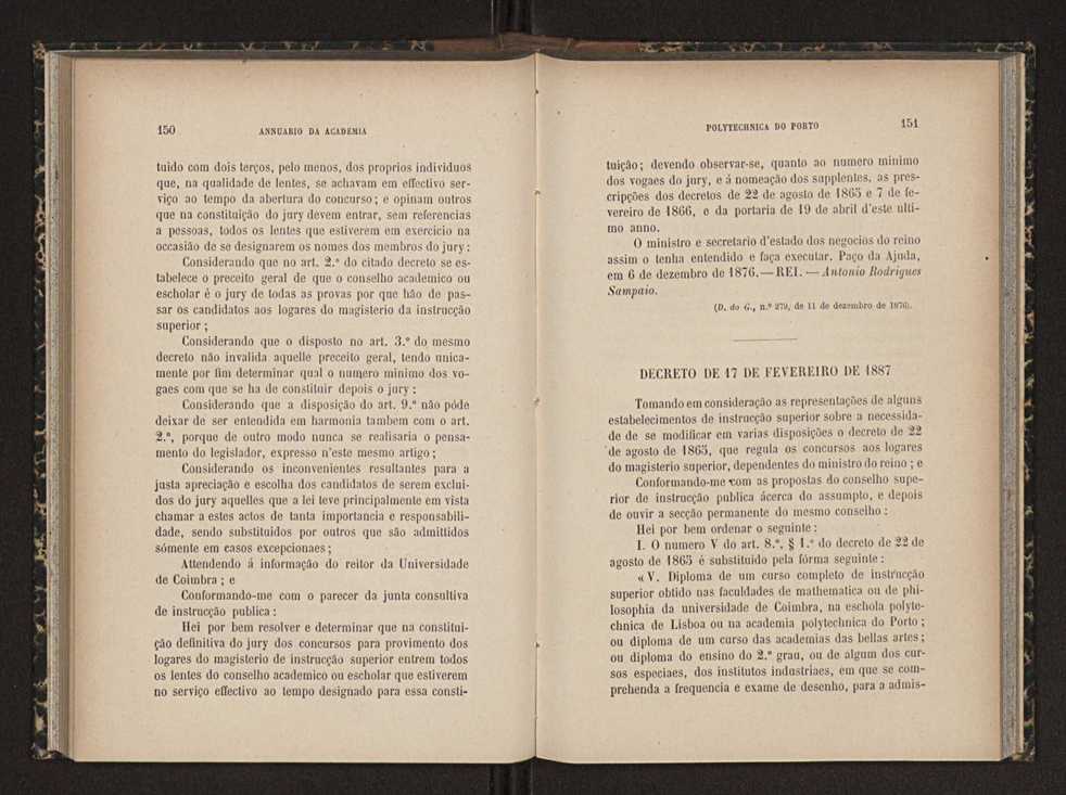 Annuario da Academia Polytechnica do Porto. A. 15 (1891-1892) / Ex. 2 79