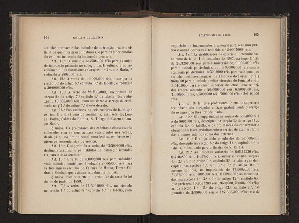 Annuario da Academia Polytechnica do Porto. A. 15 (1891-1892) / Ex. 2 86