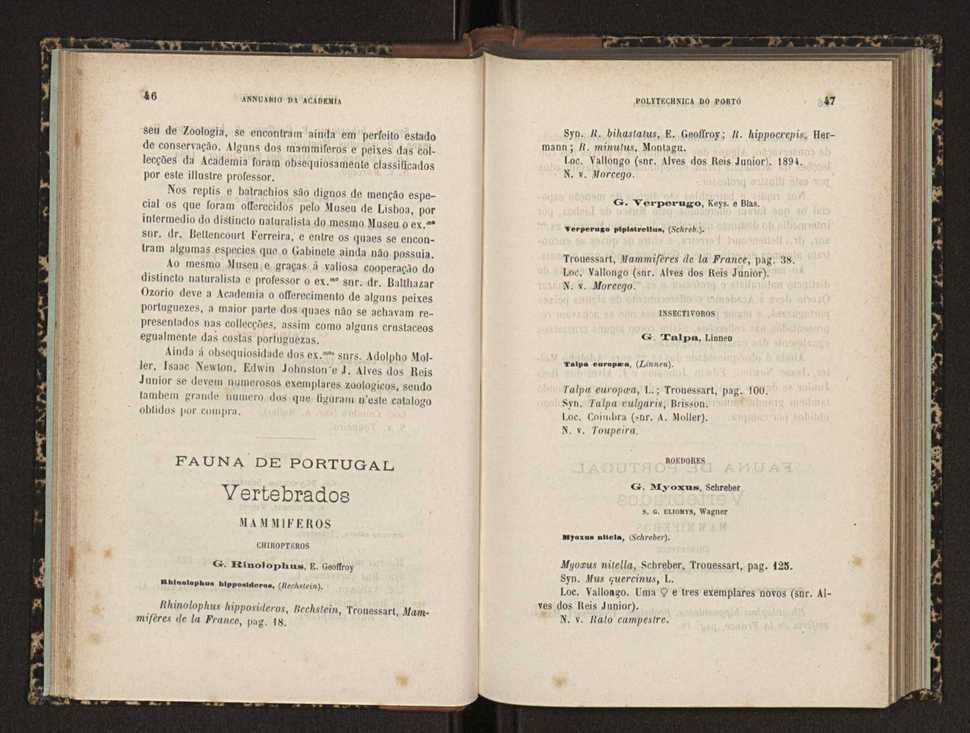 Annuario da Academia Polytechnica do Porto. A. 18 (1894-1895) / Ex. 2 25
