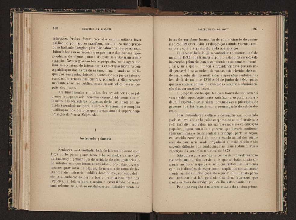 Annuario da Academia Polytechnica do Porto. A. 18 (1894-1895) / Ex. 2 95