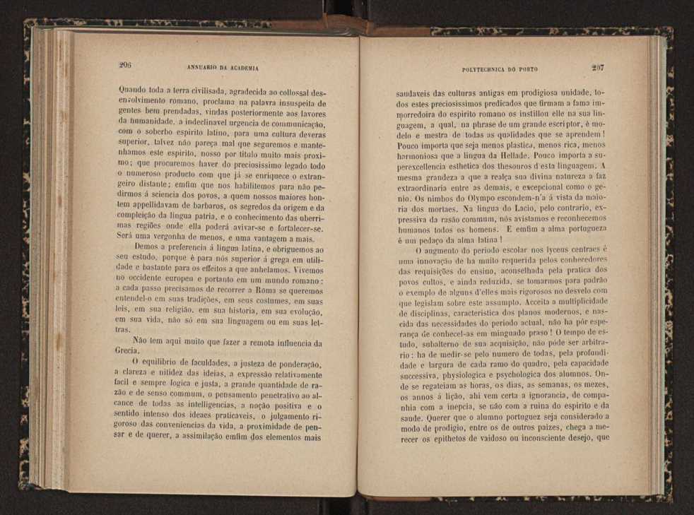 Annuario da Academia Polytechnica do Porto. A. 18 (1894-1895) / Ex. 2 105